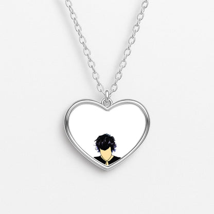 Harry Cartoon Heart Necklace