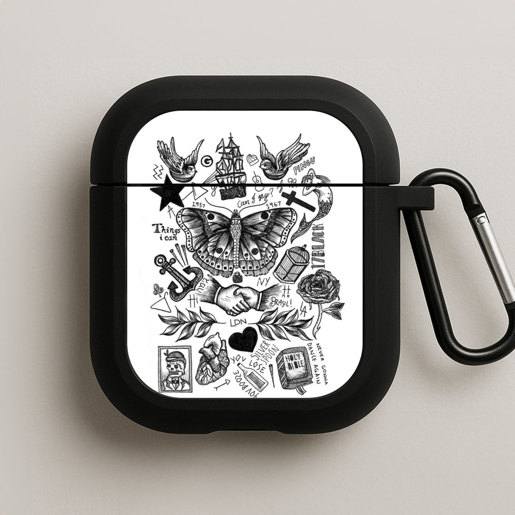 Harry Tattoos AirPods Case