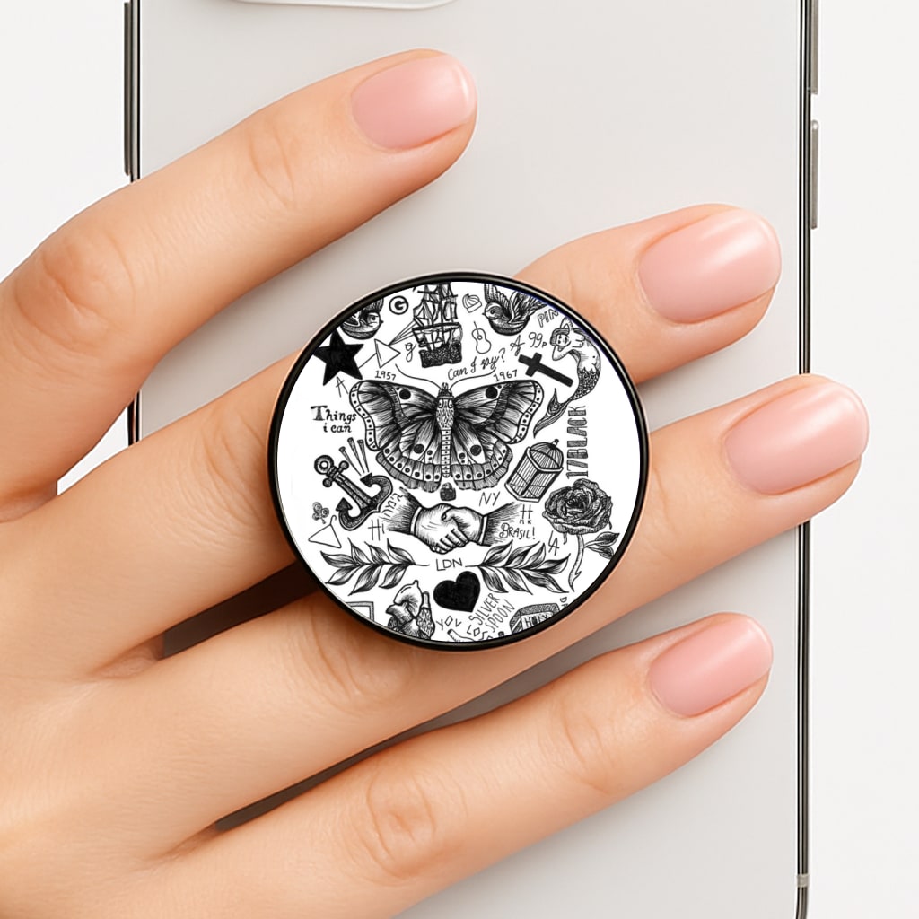 Harry Tattoos Phone Grip