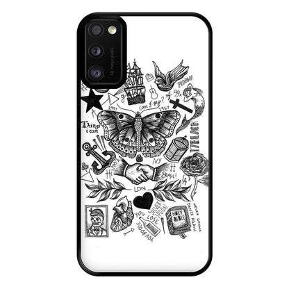 Harry Tattoos Phone Case for Galaxy A41