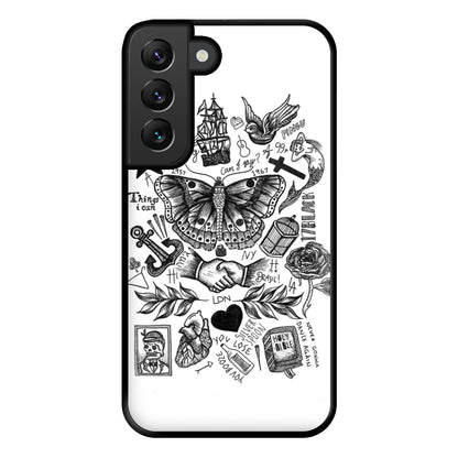 Harry Tattoos Phone Case for Galaxy S22 Plus