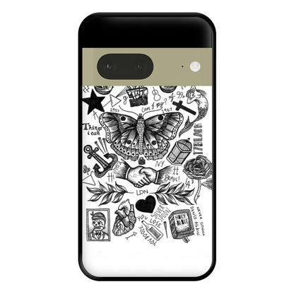 Harry Tattoos Phone Case for Google Pixel 7a