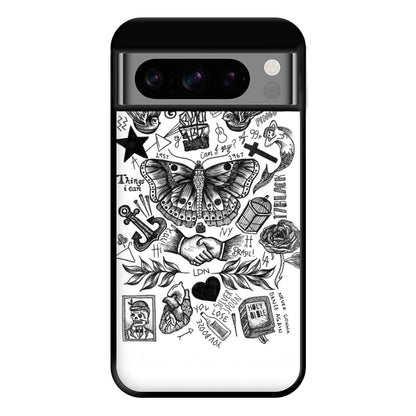 Harry Tattoos Phone Case for Google Pixel 8 Pro