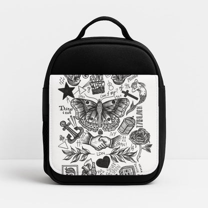 Harry Tattoos Insulated Lunchbox