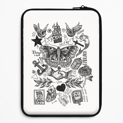 Harry Tattoos Universal Laptop Sleeve