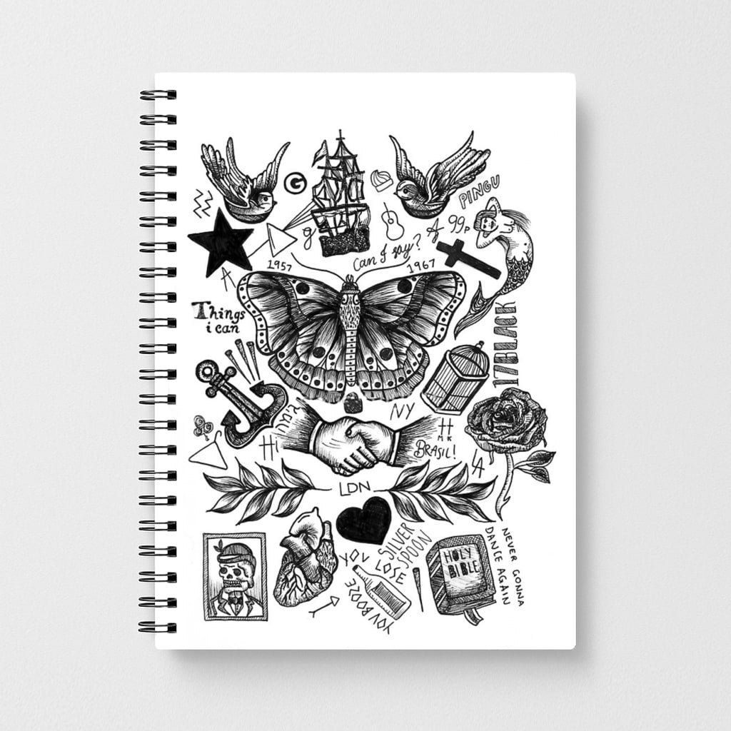 Harry Tattoos Notebook