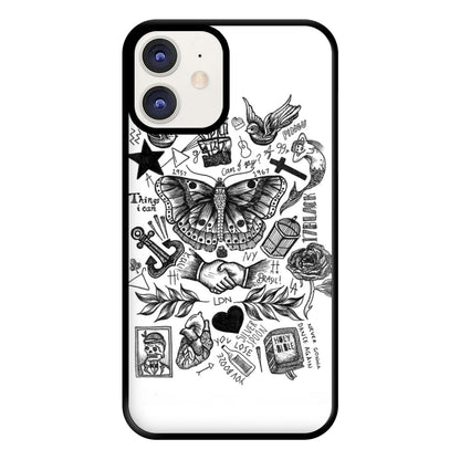 Harry Tattoos Phone Case for iPhone 11