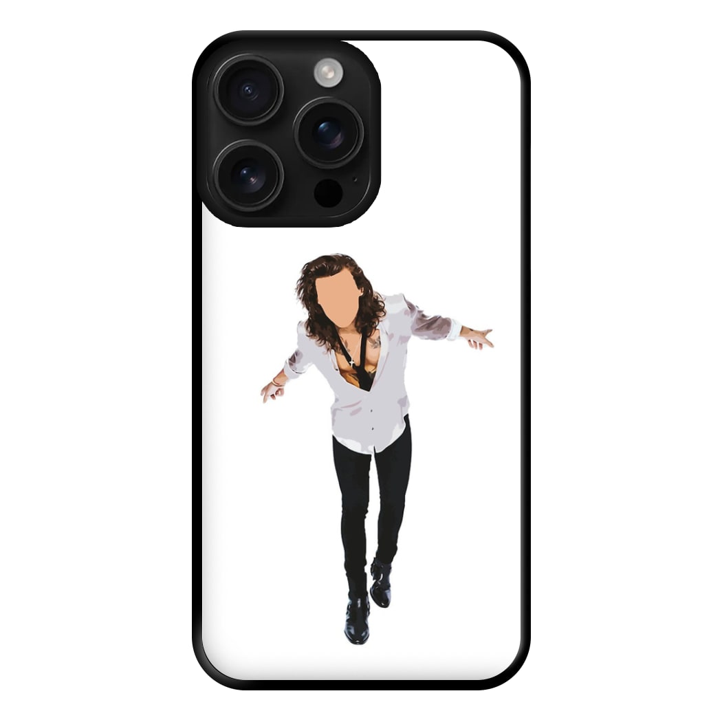 Harry Faceless Cartoon Phone Case for iPhone 16 Pro Max