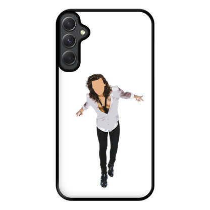 Harry Faceless Cartoon Phone Case for Galaxy A34