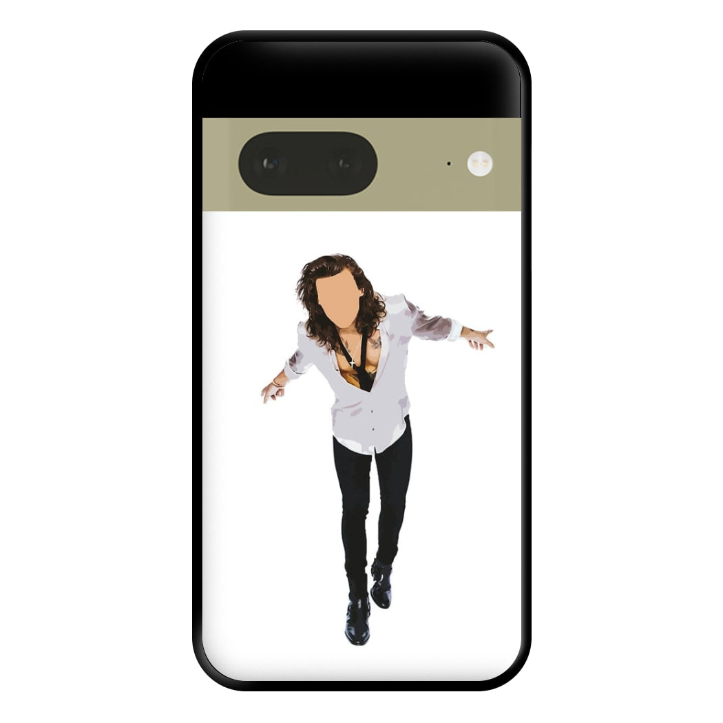 Harry Faceless Cartoon Phone Case for Google Pixel 7a