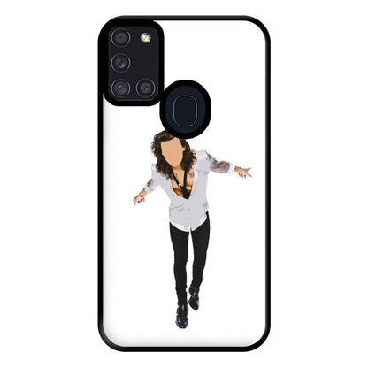 Harry Faceless Cartoon Phone Case for Galaxy A21s