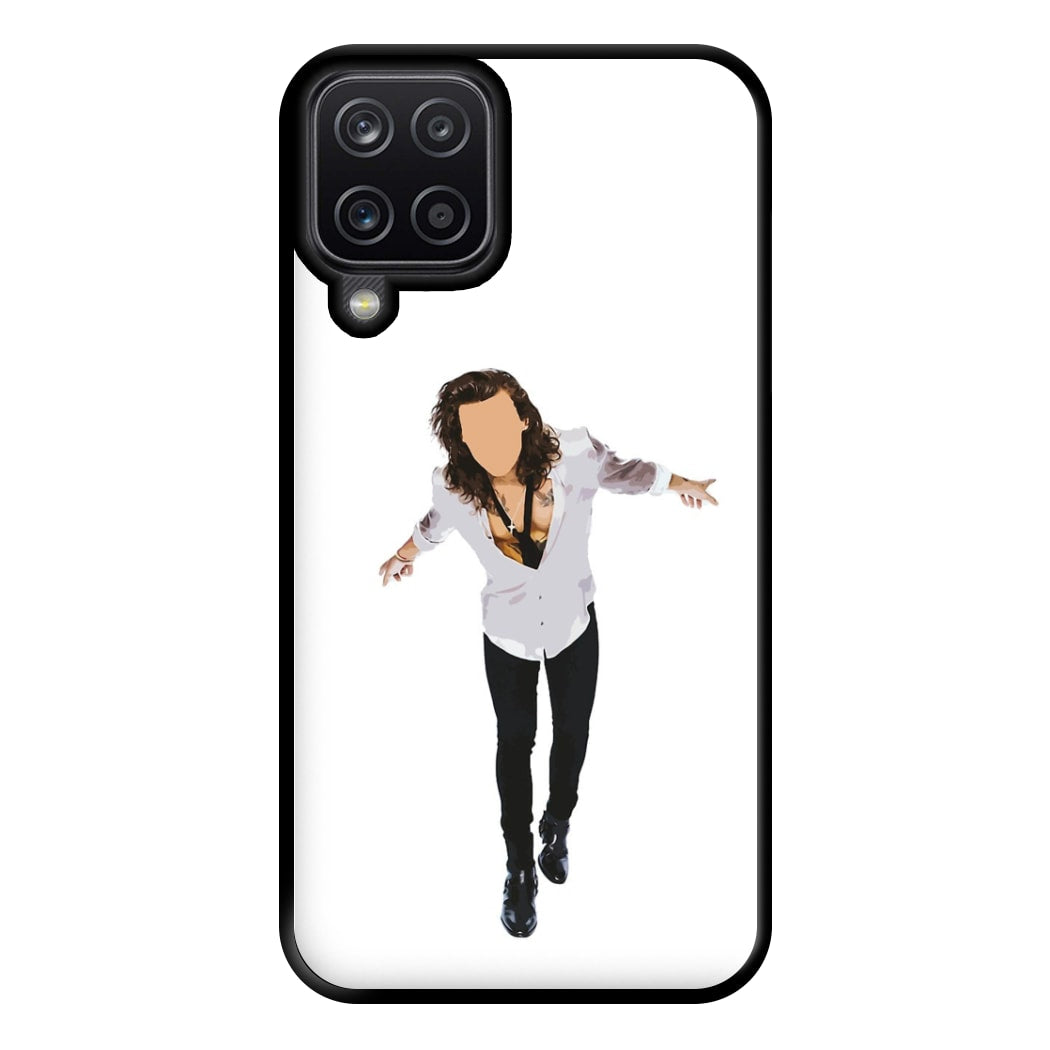 Harry Faceless Cartoon Phone Case for Galaxy A12