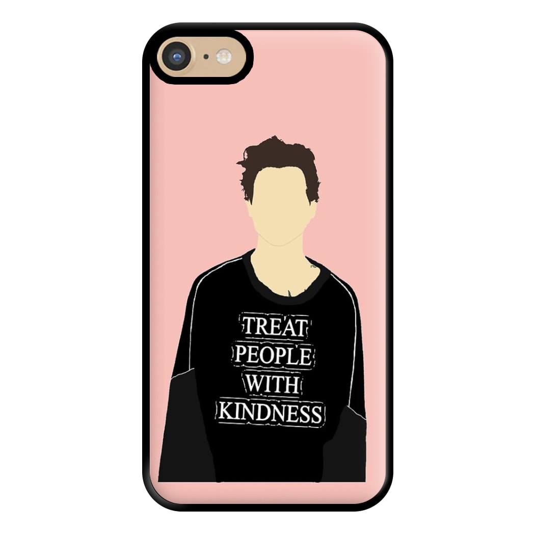 Pink Harry Faceless Cartoon Phone Case for iPhone 6 / 7 / 8 / SE