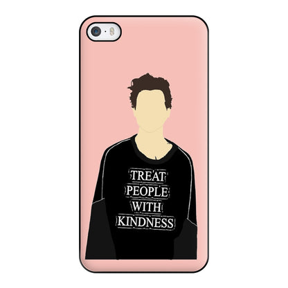 Pink Harry Faceless Cartoon Phone Case for iPhone 5 / 5s / SE 2016