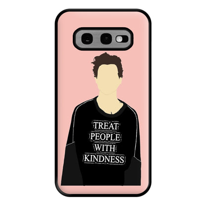 Pink Harry Faceless Cartoon Phone Case for Galaxy S10e