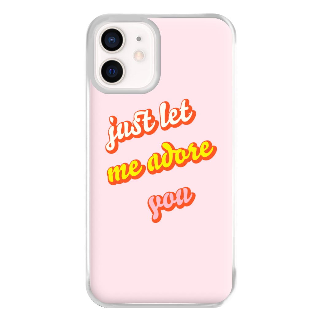 Just Let Me Adore You - Harry Phone Case for iPhone 13 Mini