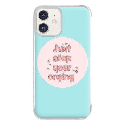 Just Stop Your Crying - Harry Phone Case for iPhone 12 / 12 Pro