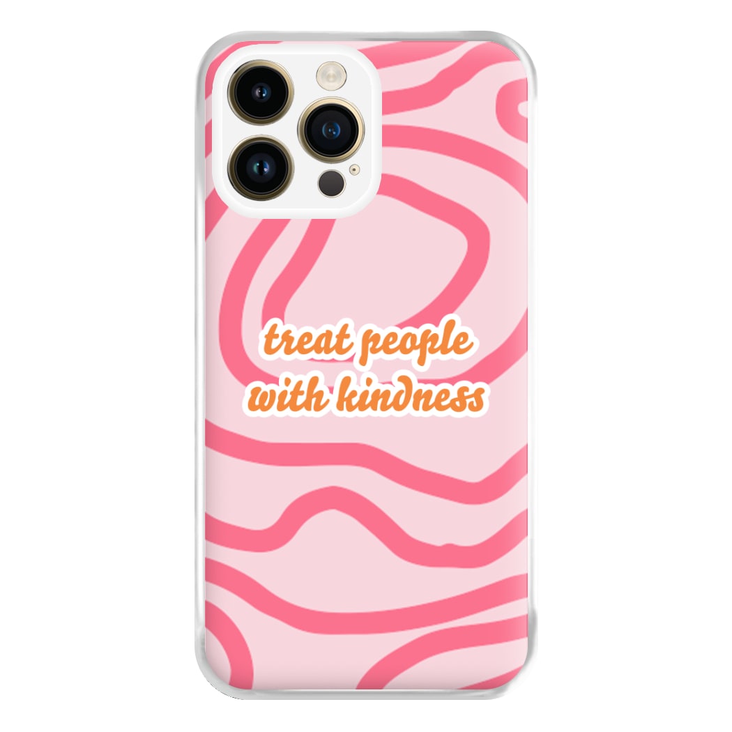 Treat People With Kindness - Harry Phone Case for iPhone 14 Pro Max