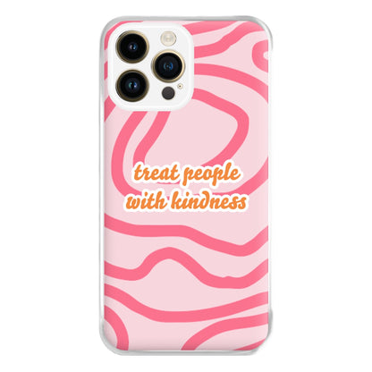 Treat People With Kindness - Harry Phone Case for iPhone 14 Pro Max