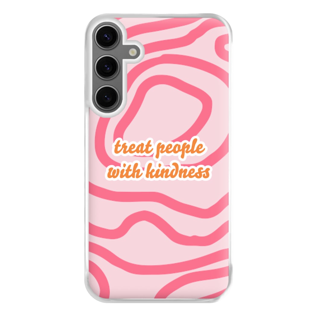 Treat People With Kindness - Harry Phone Case for Galaxy S24FE