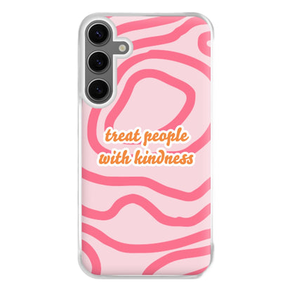 Treat People With Kindness - Harry Phone Case for Galaxy S24FE