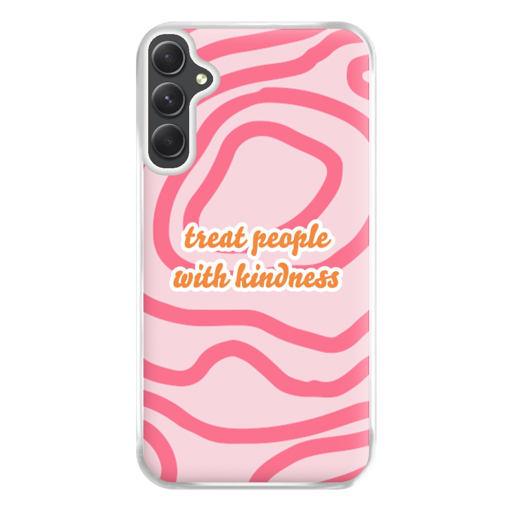 Treat People With Kindness - Harry Phone Case for Galaxy A14