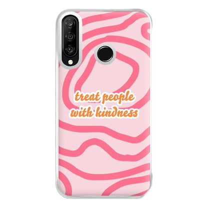 Treat People With Kindness - Harry Phone Case for Huawei P30 Lite