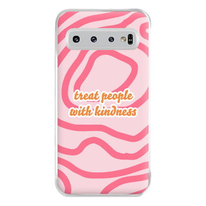 Treat People With Kindness - Harry Phone Case for Galaxy S10 Plus