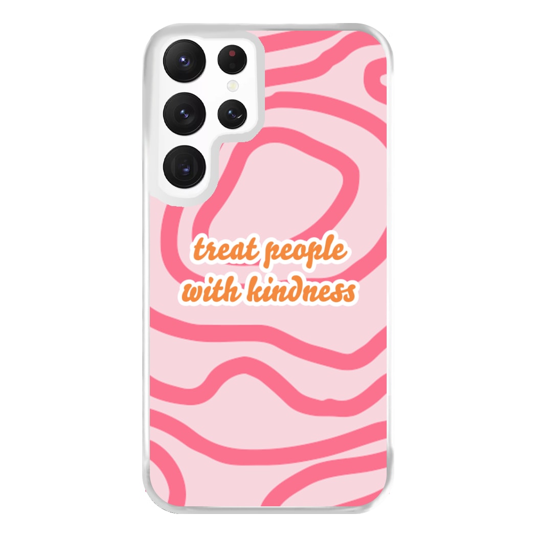 Treat People With Kindness - Harry Phone Case for Galaxy S22 Ultra