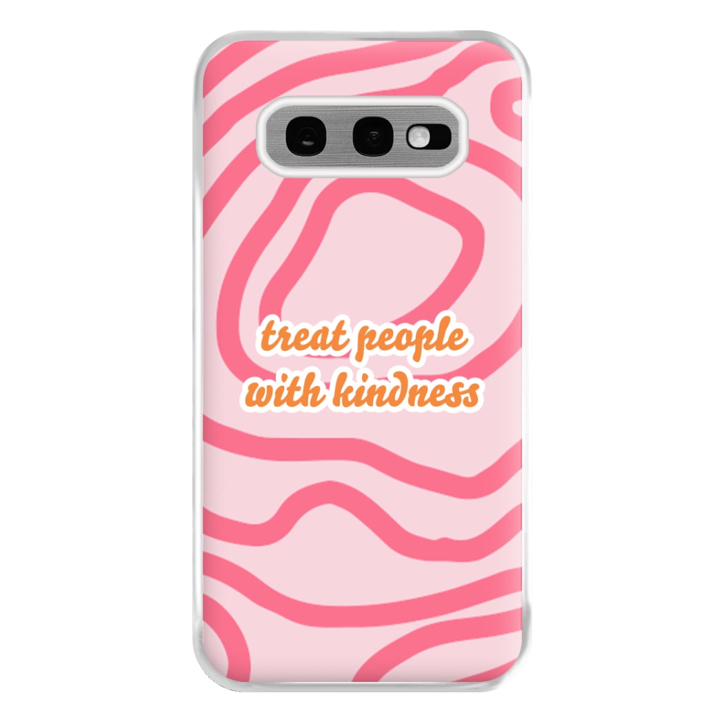 Treat People With Kindness - Harry Phone Case for Galaxy S10e