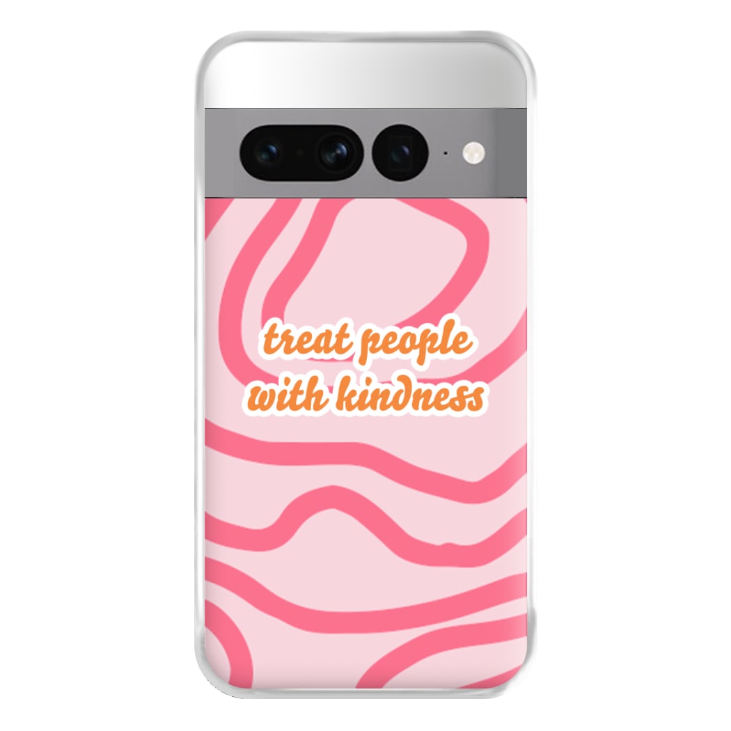 Treat People With Kindness - Harry Phone Case for Google Pixel 7 Pro