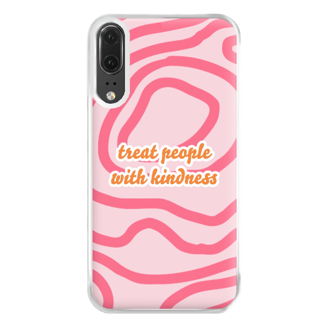 Treat People With Kindness - Harry Phone Case for Huawei P20