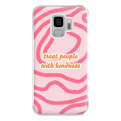 Treat People With Kindness - Harry Phone Case for Galaxy S9 Plus