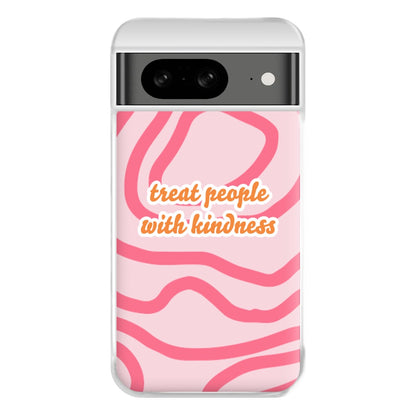 Treat People With Kindness - Harry Phone Case for Google Pixel 8