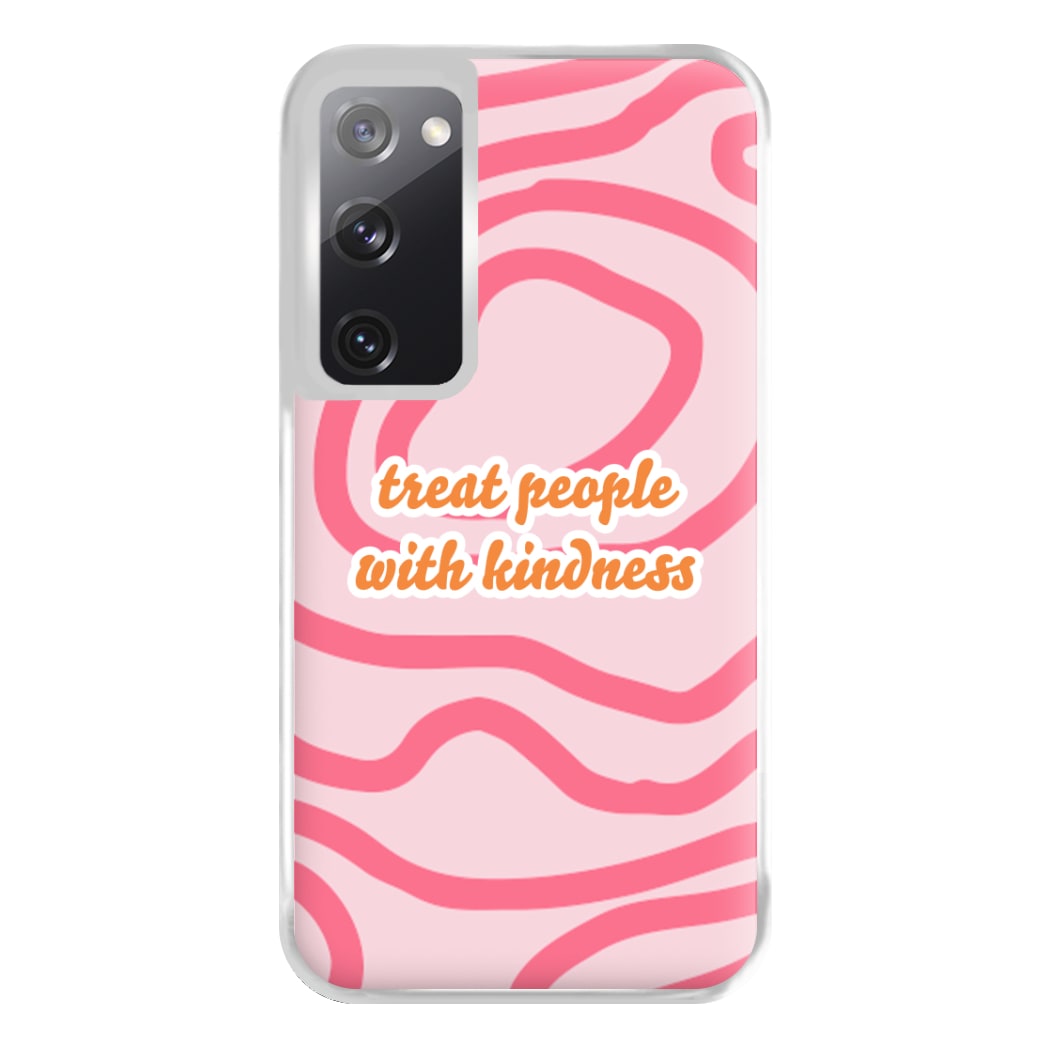 Treat People With Kindness - Harry Phone Case for Galaxy S20FE