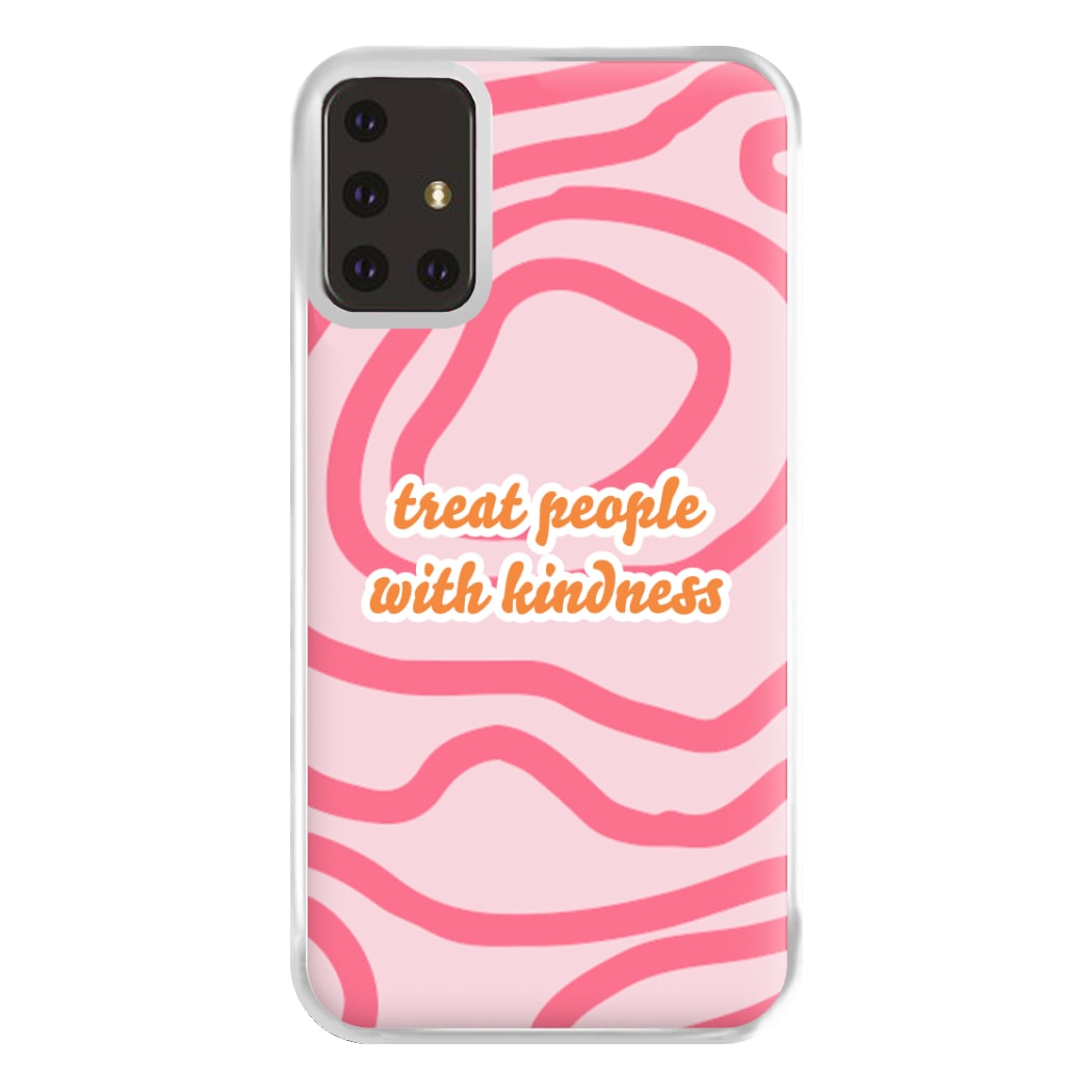 Treat People With Kindness - Harry Phone Case for Galaxy A71