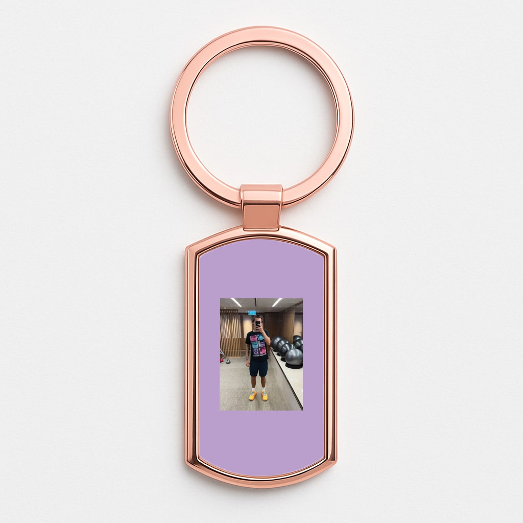 Gym Selfie - Harry Luxury Keyring