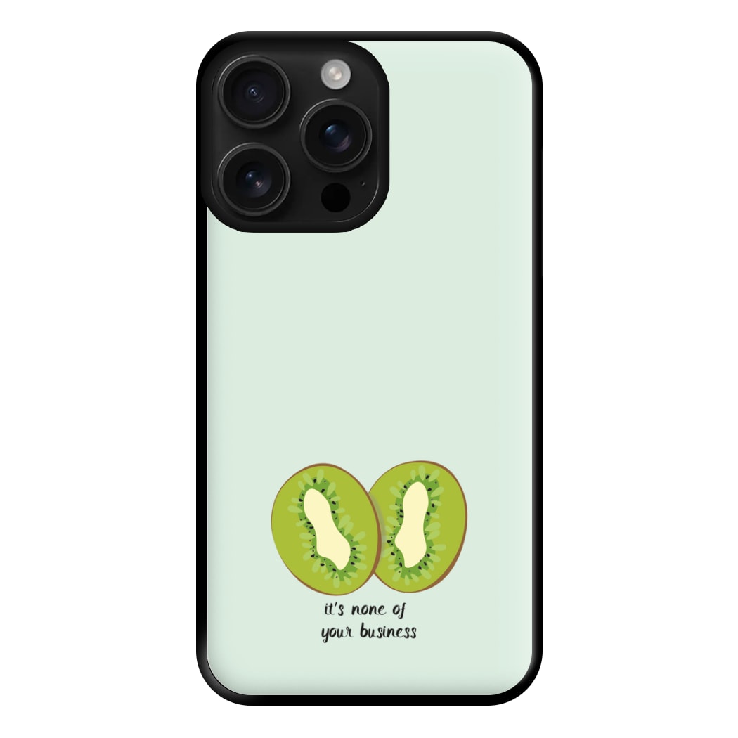 It's None Of Your Business - Harry Phone Case