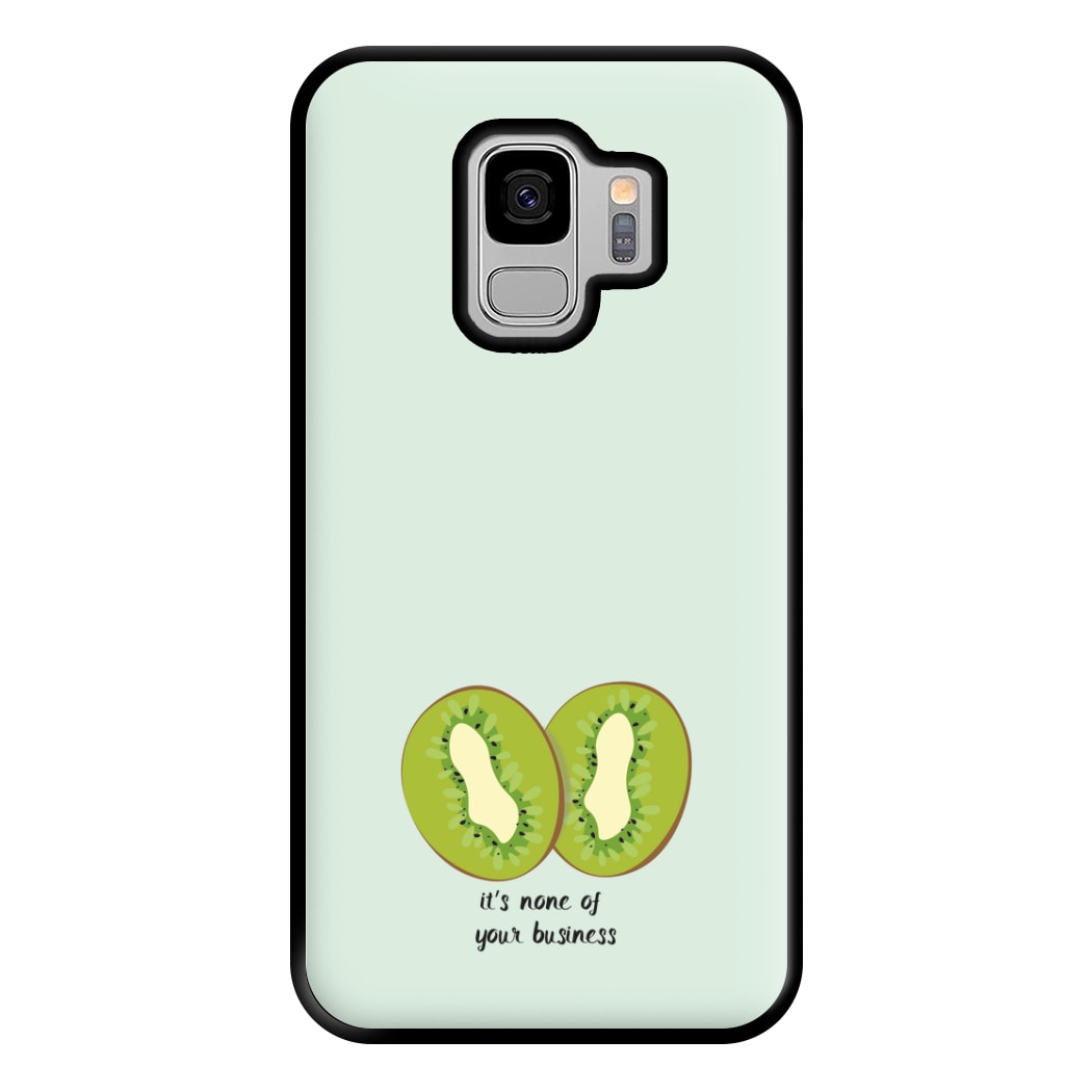 It's None Of Your Business - Harry Phone Case for Galaxy S9 Plus