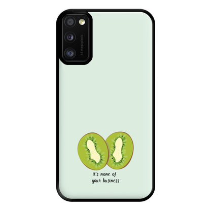 It's None Of Your Business - Harry Phone Case for Galaxy A41