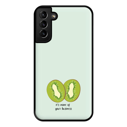 It's None Of Your Business - Harry Phone Case for Galaxy S21 Plus