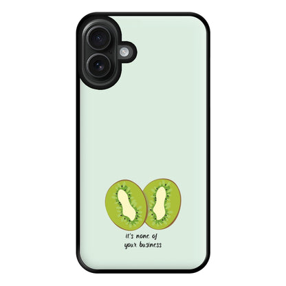 It's None Of Your Business - Harry Phone Case for iPhone 16 Plus