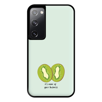 It's None Of Your Business - Harry Phone Case for Galaxy S20