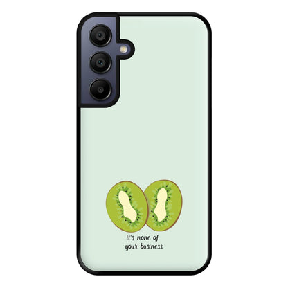 It's None Of Your Business - Harry Phone Case for Galaxy A15