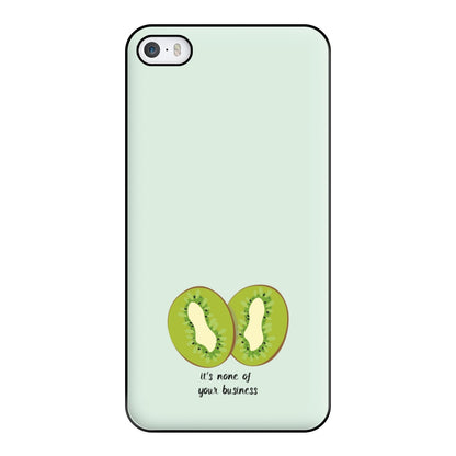 It's None Of Your Business - Harry Phone Case for iPhone 5 / 5s / SE 2016