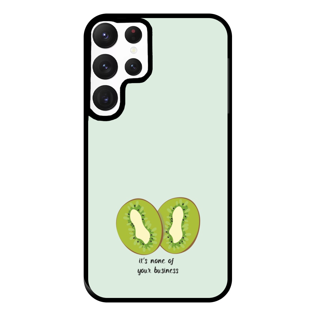 It's None Of Your Business - Harry Phone Case for Galaxy S22 Ultra