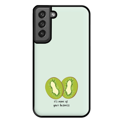 It's None Of Your Business - Harry Phone Case for Galaxy S21FE