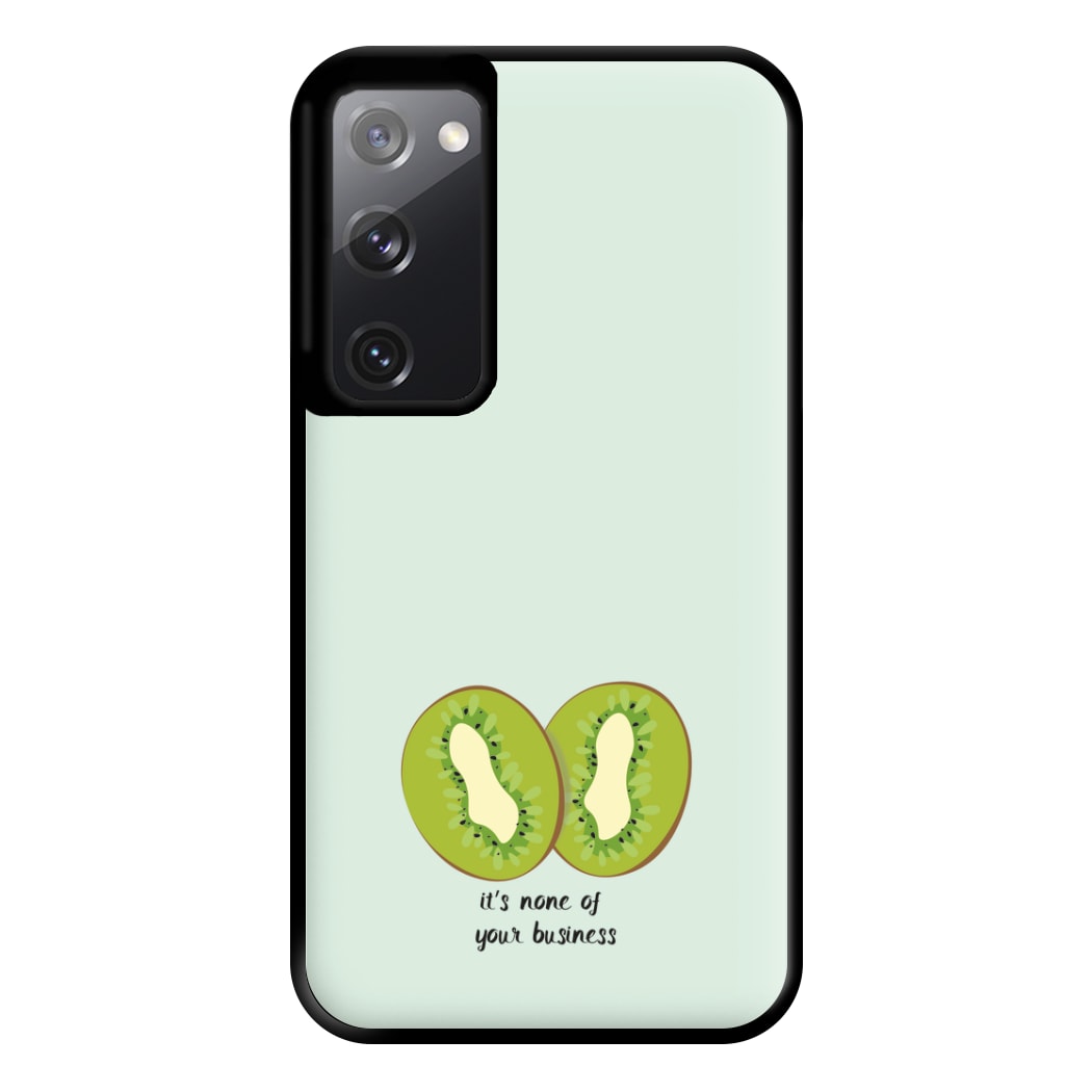 It's None Of Your Business - Harry Phone Case for Galaxy S20FE