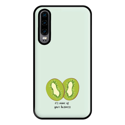 It's None Of Your Business - Harry Phone Case for Huawei P30