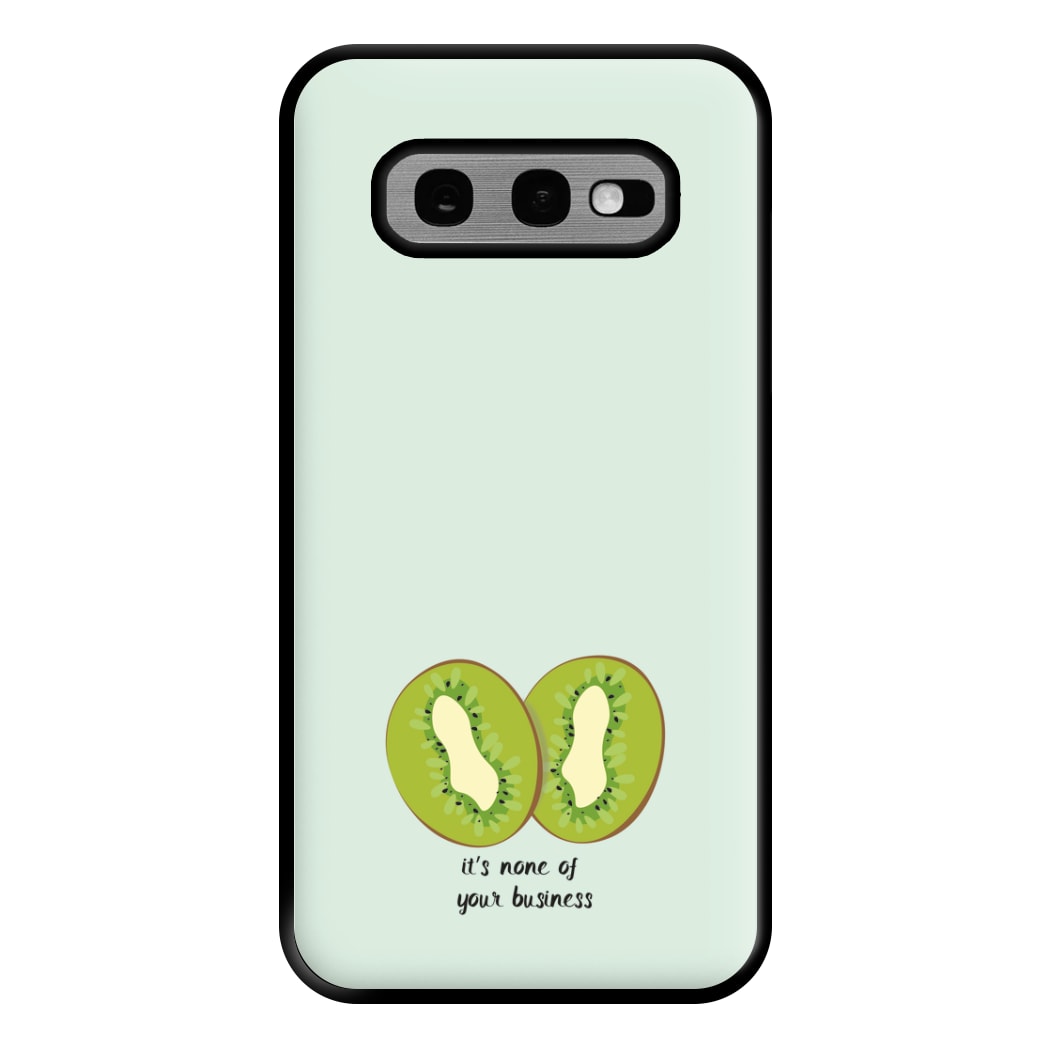 It's None Of Your Business - Harry Phone Case for Galaxy S10e